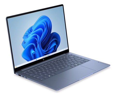HP E70D8EA laptop Computer portatile 35,6 cm (14") 2K 8 GB LPDDR5-SDRAM 512 GB SSD Wi-Fi 6E (802.11ax) Windows 11 Home AI PC Blu