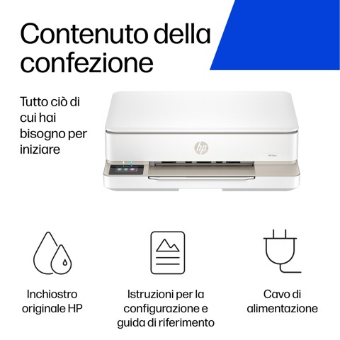HP ENVY 6120e Wireless All-in-One Colore Stampante, Instant Ink; Stampa di foto