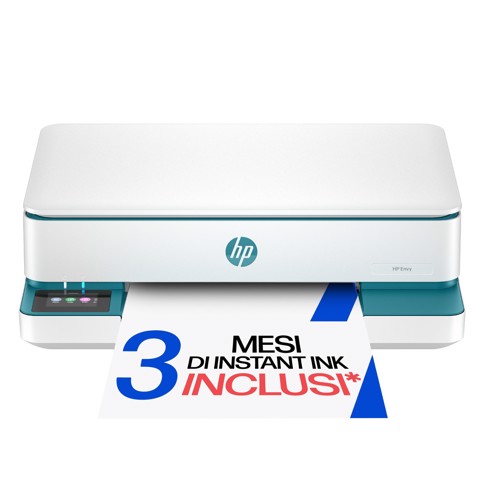 HP ENVY 6122e Wireless All-in-One Colore Stampante, Instant Ink; Stampa di foto
