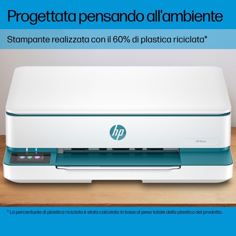 HP ENVY 6122e Wireless All-in-One Colore Stampante, Instant Ink; Stampa di foto