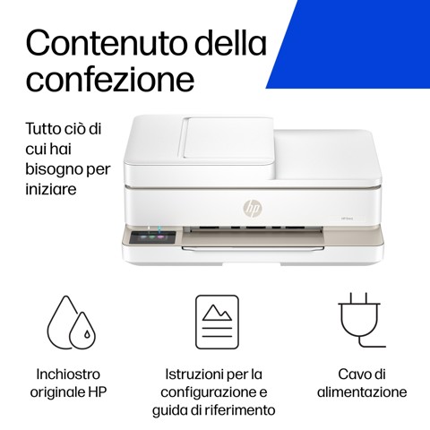 HP ENVY 6520e Wireless All-in-One Colore Stampante, Instant Ink; Stampa di foto