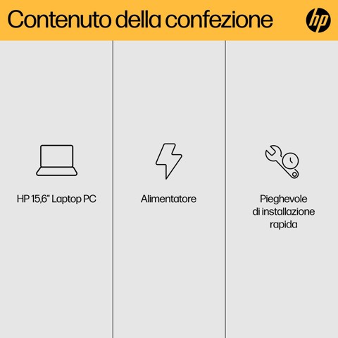 HP Laptop 15-fc0084nl AMD Ryzen™ 5 5625U Computer portatile 39,6 cm (15.6") Full HD 8 GB DDR4-SDRAM 512 GB SSD Wi-Fi 6 (802.11ax) Windows 11 Home Argento