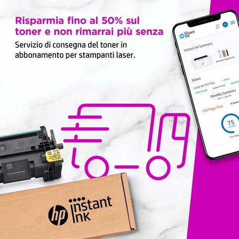 HP LaserJet M110w  Stampante laser compatta