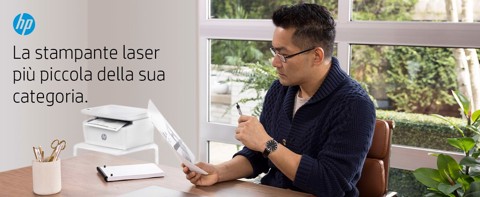 HP LaserJet M140w Stampante laser compatta multifunzione