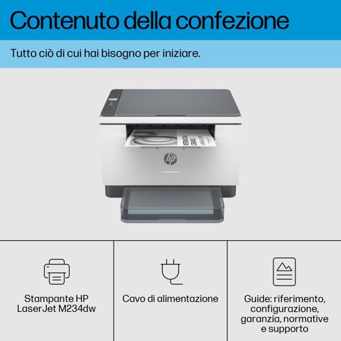 HP LaserJet Stampante multifunzione M234dw