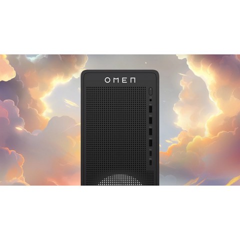 HP OMEN 16L Gaming Desktop PC TG03-0056nl PC AMD Ryzen™ 7 8700F 16 GB DDR5-SDRAM 512 GB SSD Windows 11 Home Tower AI PC Nero