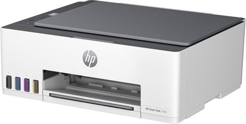 HP Smart Tank Stampante multifunzione 5105, Colore, Stampante per Abitazioni e piccoli uffici, Stampa, copia, scansione, wireless, Serbatoio stampante (tank) per grandi volumi di documenti, stampa da smartphone o tablet, Scansione su PDF