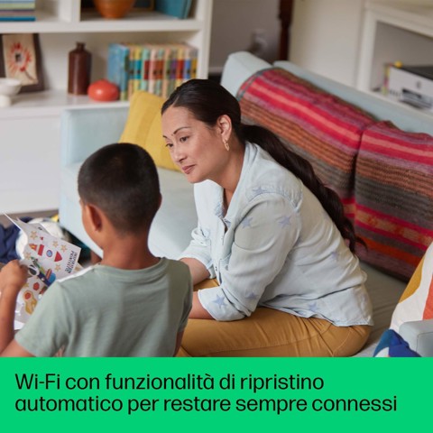 HP Smart Tank Stampante multifunzione 5105, Colore, Stampante per Abitazioni e piccoli uffici, Stampa, copia, scansione, wireless, Serbatoio stampante (tank) per grandi volumi di documenti, stampa da smartphone o tablet, Scansione su PDF