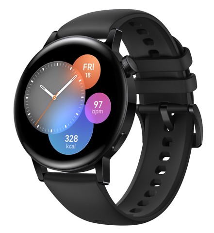 Huawei WATCH GT 3 3,35 cm (1.32") 42 mm AMOLED Nero GPS (satellitare)