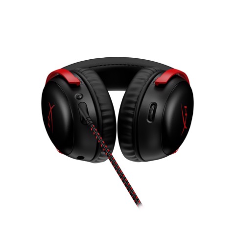 HyperX Cloud III – Cuffie da gaming (nero-rosso)