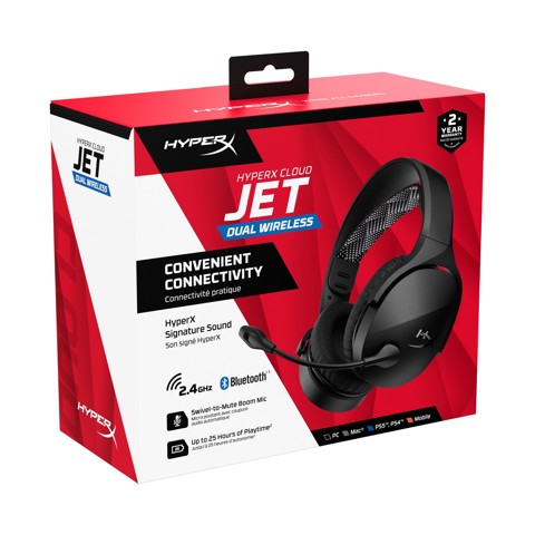 HyperX Cloud Jet – Cuffie da gaming wireless