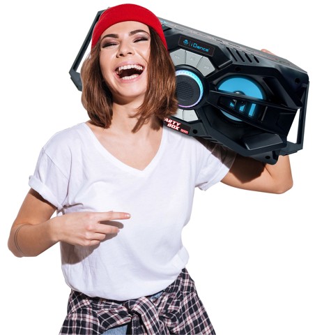 iDance DJ301 altoparlante portatile Nero 100 W