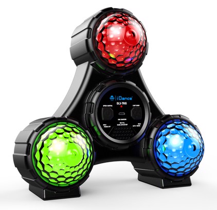 iDance DL3-TRIO Adatto per uso interno Faro da discoteca Nero