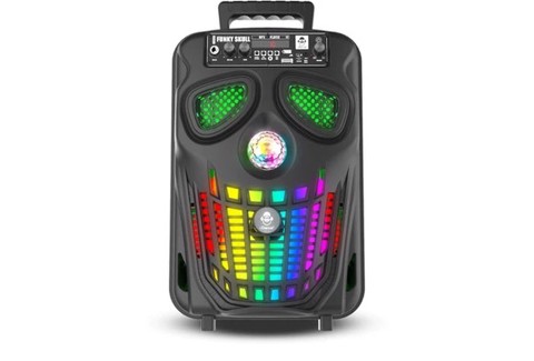 iDance Funky Skull FS400 Nero 80 W