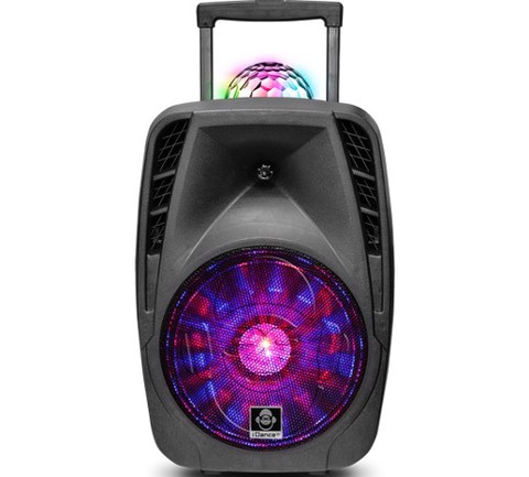 iDance GROOVE216MK2 sistema di amplificazione Sistema PA trolley 100 W Nero