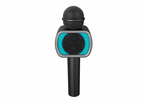 iDance Party Mic PM-20 Nero Microfono per karaoke