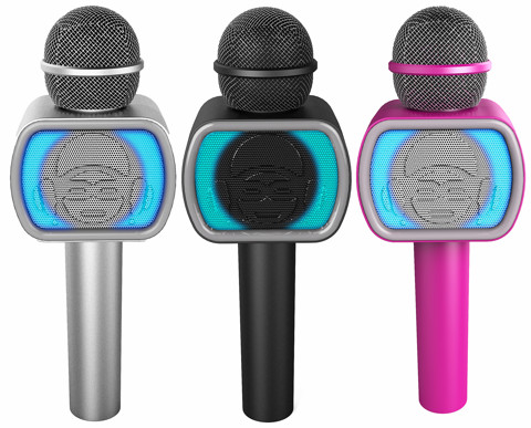 iDance Party Mic PM-20 Nero Microfono per karaoke