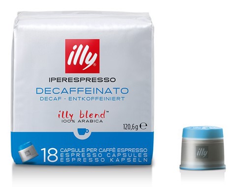 Illy 18 Caffè in Capsule Iperespresso Decaffeinato