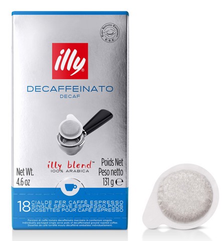 Illy 18 Caffè in Cialde Monodose E.S.E. DECAFFEINATO