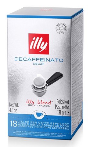 Illy 18 Caffè in Cialde Monodose E.S.E. DECAFFEINATO