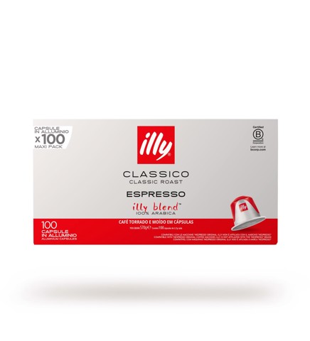 Illy 25754 Capsule caffè Classico compatibile Nespresso 100 pz