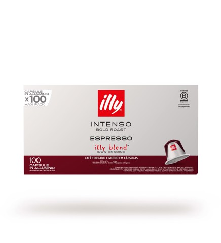 Illy 25755 Capsule caffè Intenso compatibili Nespresso 100 pz