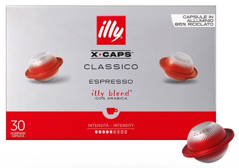 Illy Capsule caffè in alluminio X▪CAPS classico 30 pz