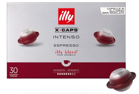 Illy Capsule caffè in alluminio X▪CAPS intenso 30 pz