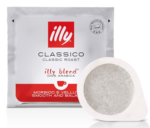 Illy Cialde caffè Classico 200 pz monodose confezionati singolarmente in atmosfera protettiva