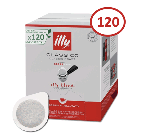 Illy Cialde caffè Classico 120 pz