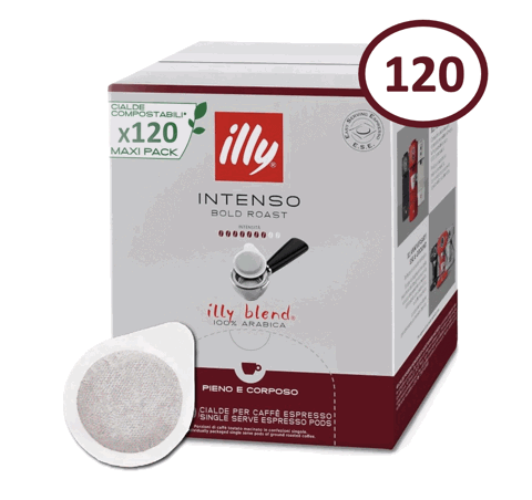 Illy Cialde caffè Intenso 120 pz
