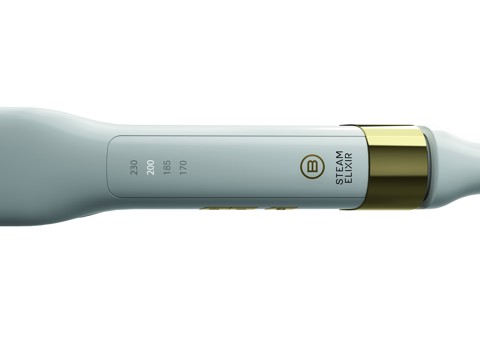 Imetec Bellissima Steam Elixir Piastra per capelli Vapore Bianco 235 W 2,5 m