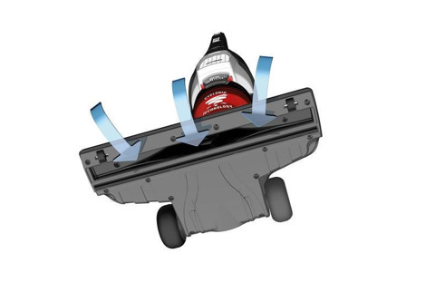 Imetec Feather Extreme ++ SC3-500 Senza sacchetto Nero