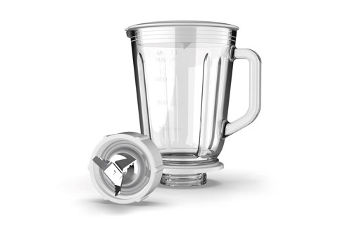 Imetec Frulla&Gusta 0,8 L Frullatore da tavolo 500 W Verde, Trasparente, Bianco