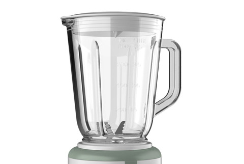 Imetec Frulla&Gusta 0,8 L Frullatore da tavolo 500 W Verde, Trasparente, Bianco