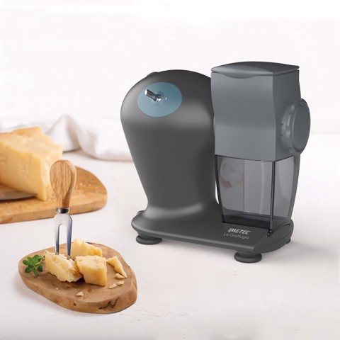 Imetec La Grattugia grattugia elettrica Alluminio Blu, Grigio