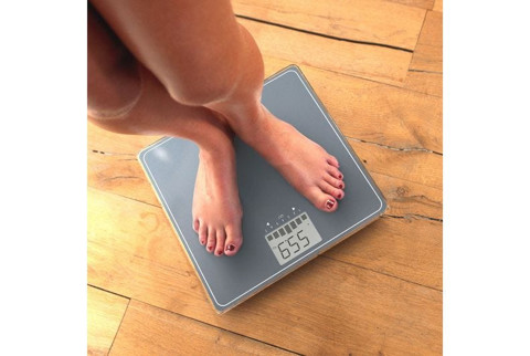 Imetec Monitoring ES9 300 Quadrato Grigio Bilancia pesapersone elettronica