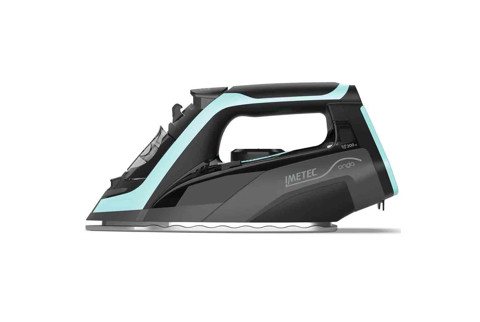 Imetec Ferro da stiro Onda F1 a secco e a vapore 2400 W Nero, Turchese