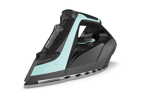Imetec Ferro da stiro Onda F1 a secco e a vapore 2400 W Nero, Turchese