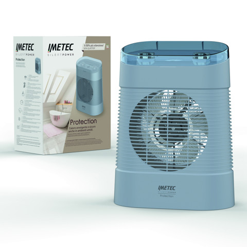 Imetec Silent Power Protection Interno Blu 2100 W Riscaldatore ambiente elettrico con ventilatore