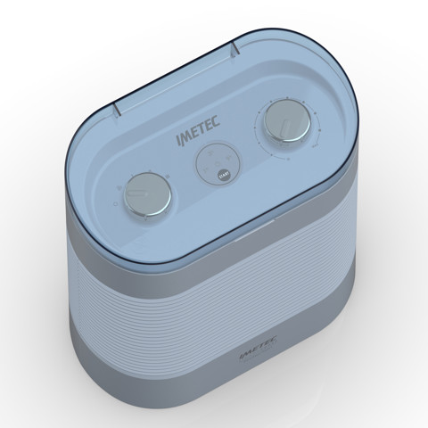 Imetec Silent Power Protection Interno Blu 2100 W Riscaldatore ambiente elettrico con ventilatore