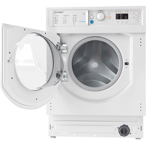 Indesit BI WMIL 71252 EU N lavatrice Caricamento frontale 7 kg 1200 Giri/min E Bianco