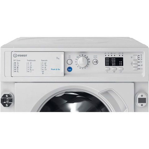 Indesit BI WMIL 71252 EU N lavatrice Caricamento frontale 7 kg 1200 Giri/min E Bianco