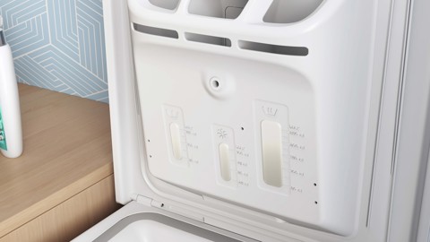 Indesit BTW S50400 IT/N lavatrice Caricamento dall'alto 5 kg 1000 Giri/min Bianco