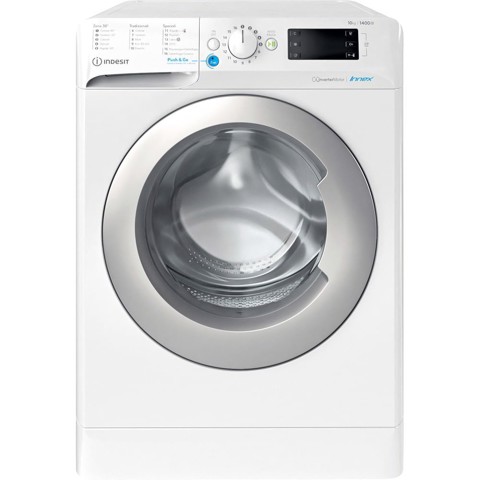 Indesit BWE 101486X WS IT lavatrice Caricamento frontale 10 kg 1400 Giri/min A Bianco