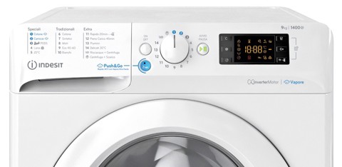 Indesit BWE 91497X WV IT lavatrice Caricamento frontale 9 kg 1400 Giri/min Bianco