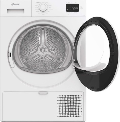 Indesit C YD 92D WW IT, Capacità 9kg, classe E, colore White, Dispay digitale, QuickDry