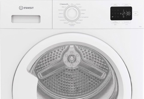 Indesit C YD 92D WW IT, Capacità 9kg, classe E, colore White, Dispay digitale, QuickDry