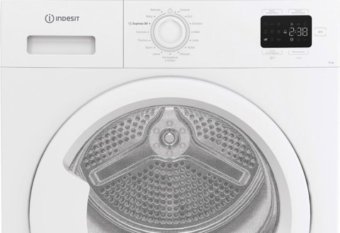 Indesit C YD 94D WW IT, Capacità 9kg, classe C, colore White, Dispay digitale, QuickDry