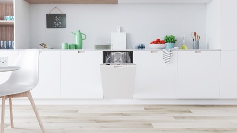 Indesit DSIO 3M24 C S A scomparsa totale 10 coperti E